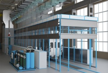 Покрасочные производства для рельсовой техники